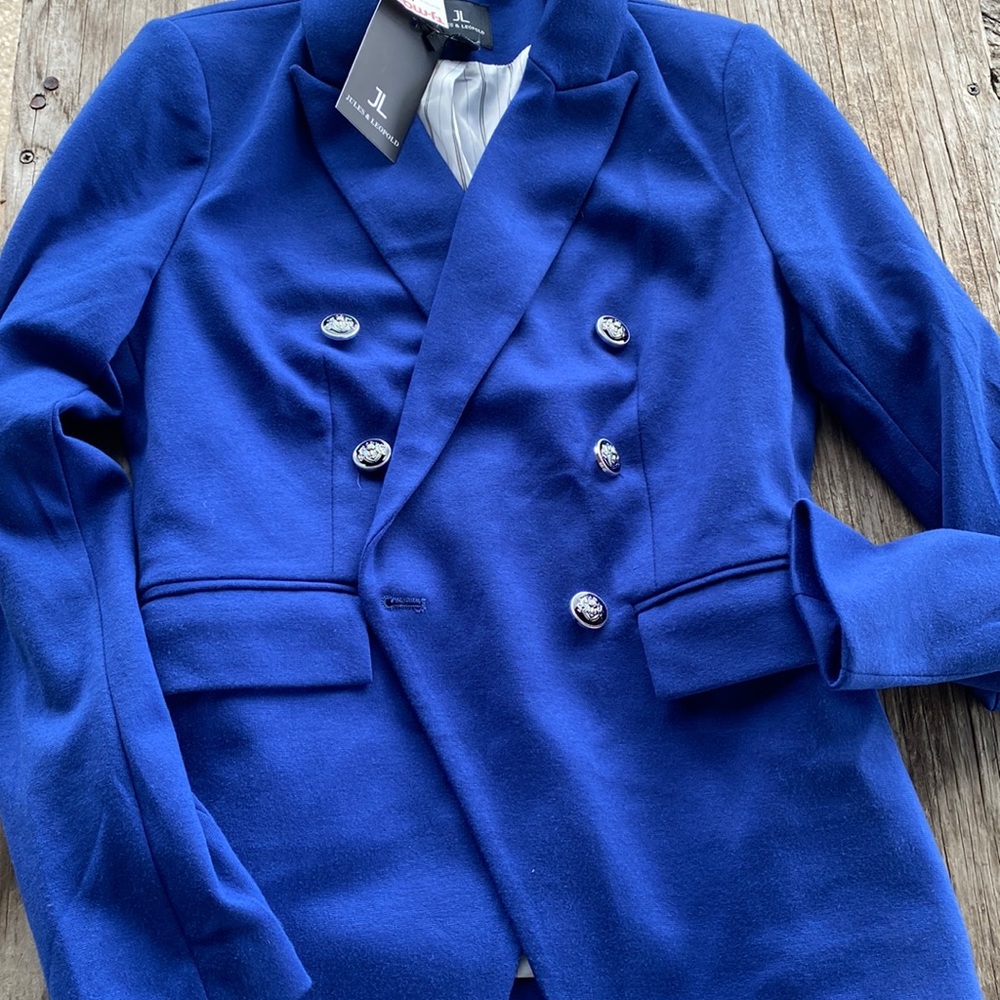 Blue Waist Jacket